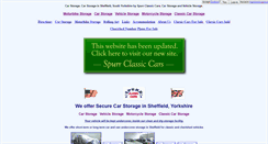 Desktop Screenshot of carstorage.uk.net