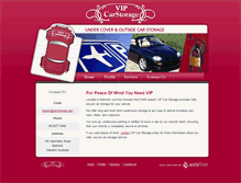 Tablet Screenshot of carstorage.com